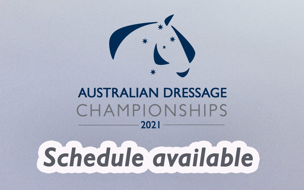 Media & News Australian Dressage Championships