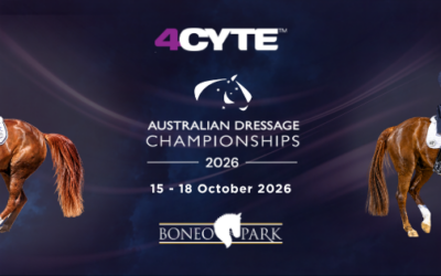 MEDIA RELEASE: MAJOR BOOST FOR AUSTRALIAN DRESSAGE AS 4CYTE™ ANNOUNCED AS NAMING RIGHTS PARTNER OF CHAMPIONSHIPS AT BONEO PARK