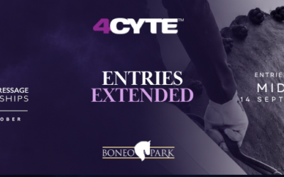 MEDIA RELEASE ENTRIES EXTENDED FOR 2026 4CYTE™ AUSTRALIAN DRESSAGE CHAMPIONSHIPS